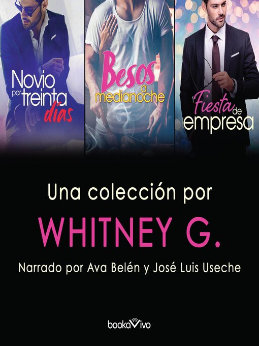 Cover image for Novio por treinta días, Besos a medianoche, Fiesta de empresa